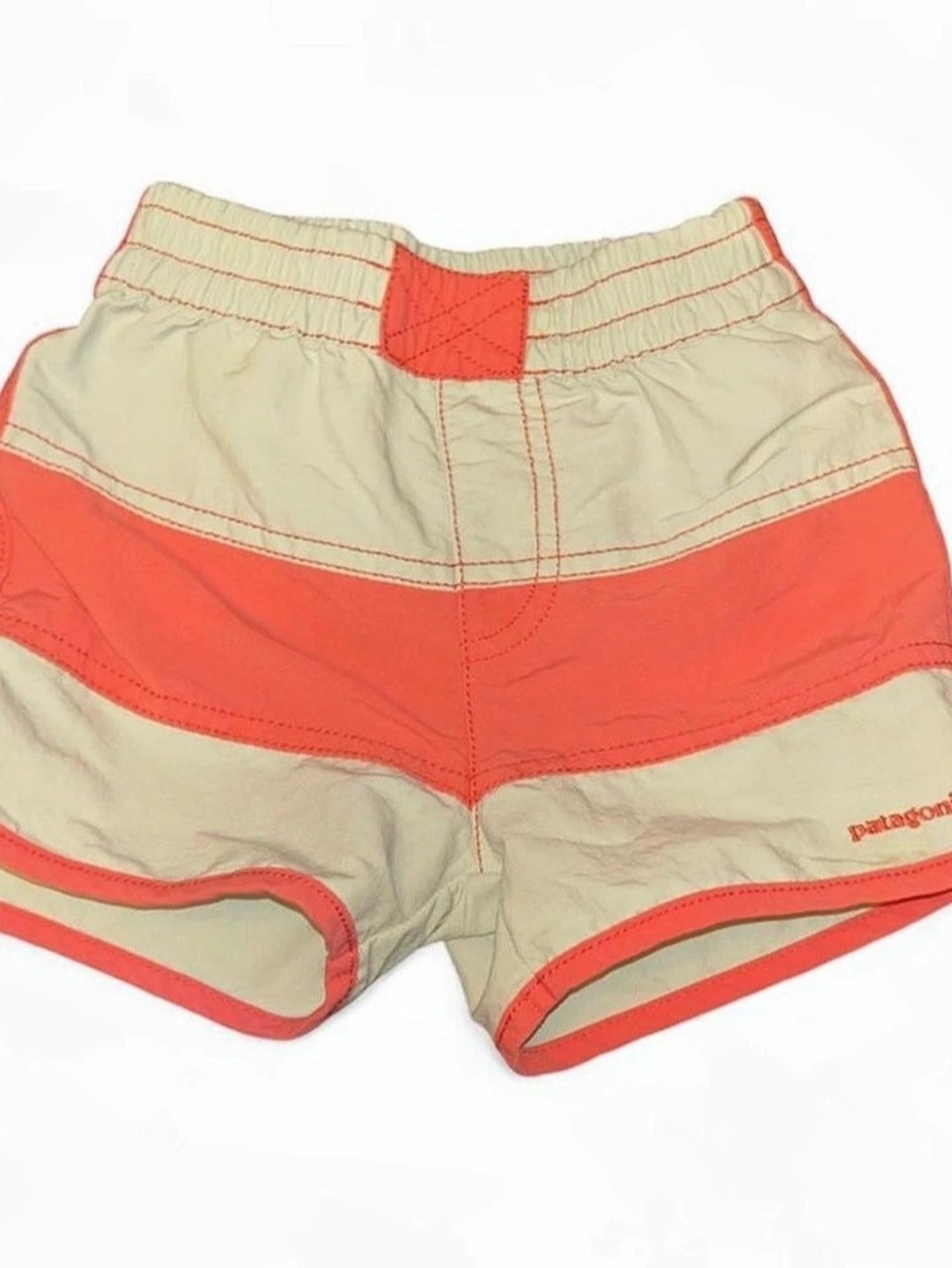 Patagonia Baby Baggies Shorts Color Block Boys 3T